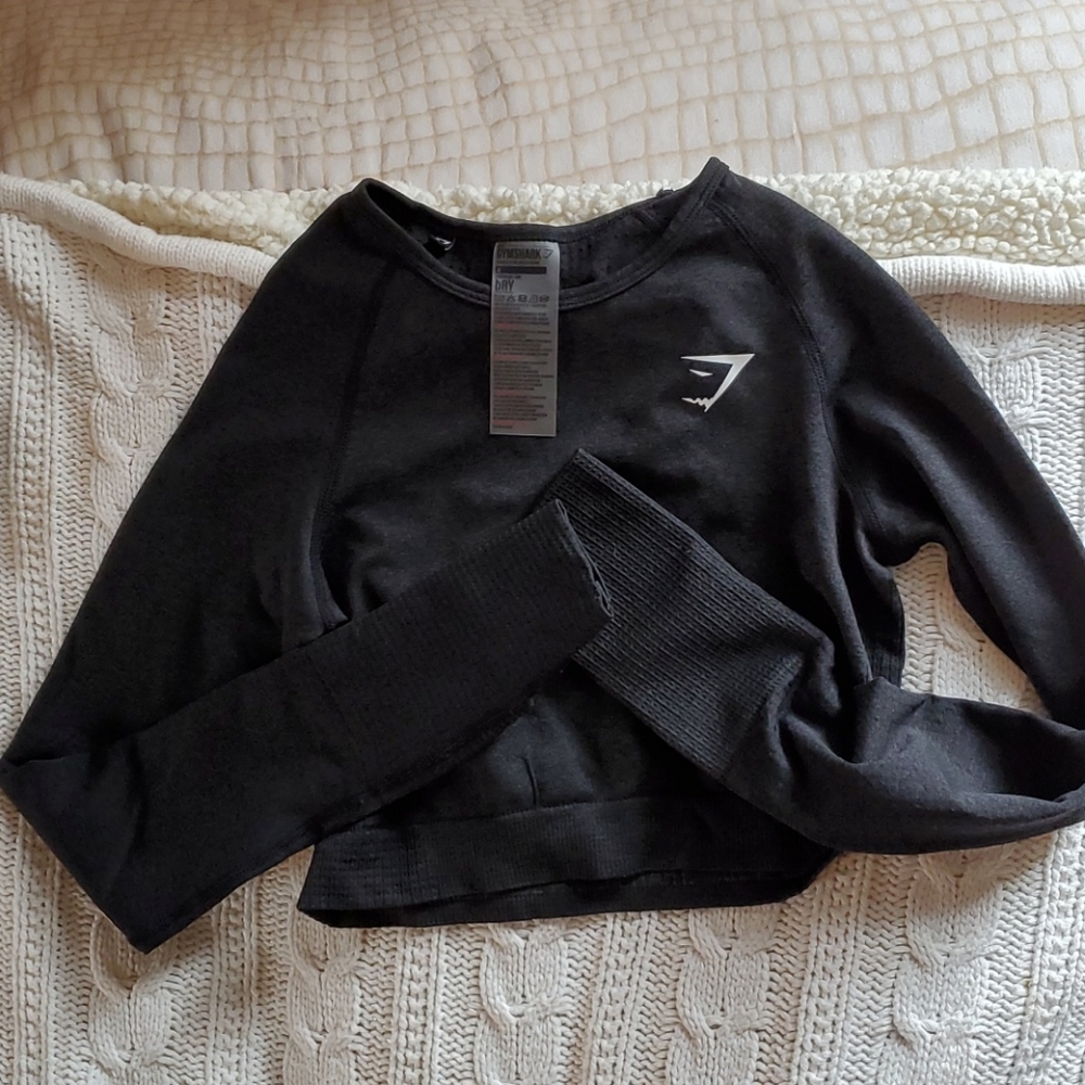 Gymshark vital seamless long sleeve crop top